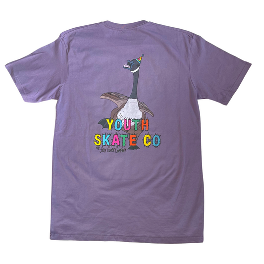 Silly Goose Tee purple